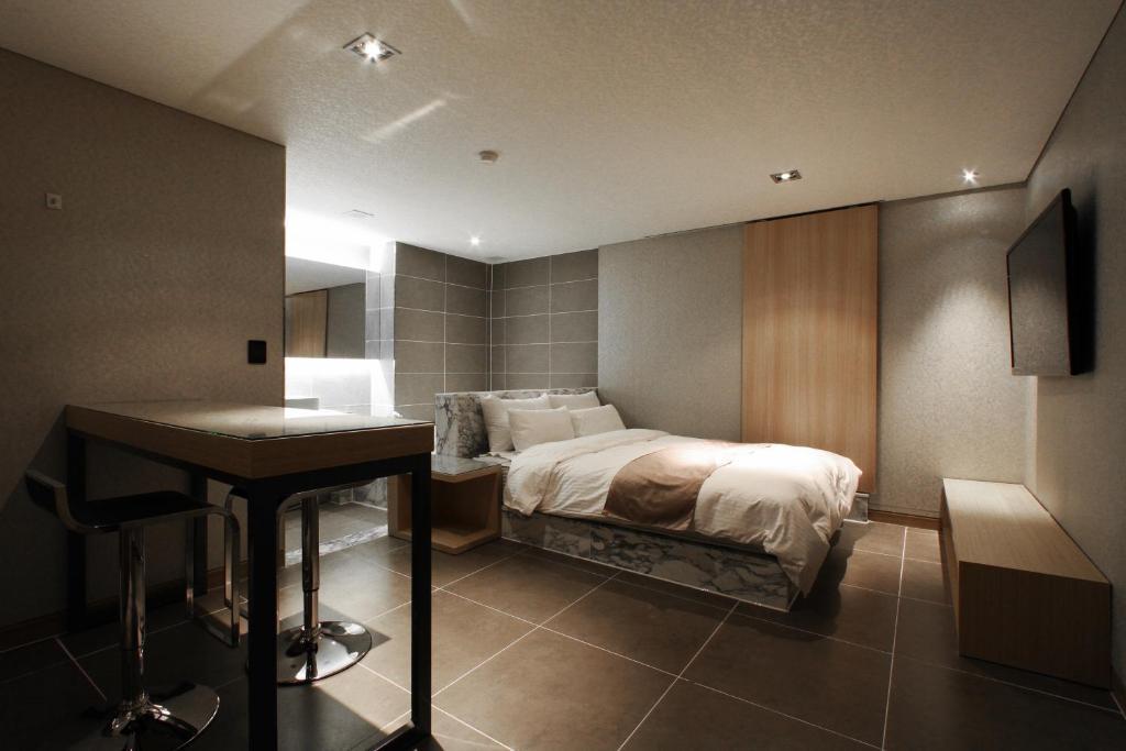 Haeundae Yeoubi Hotel Puszan Kültér fotó